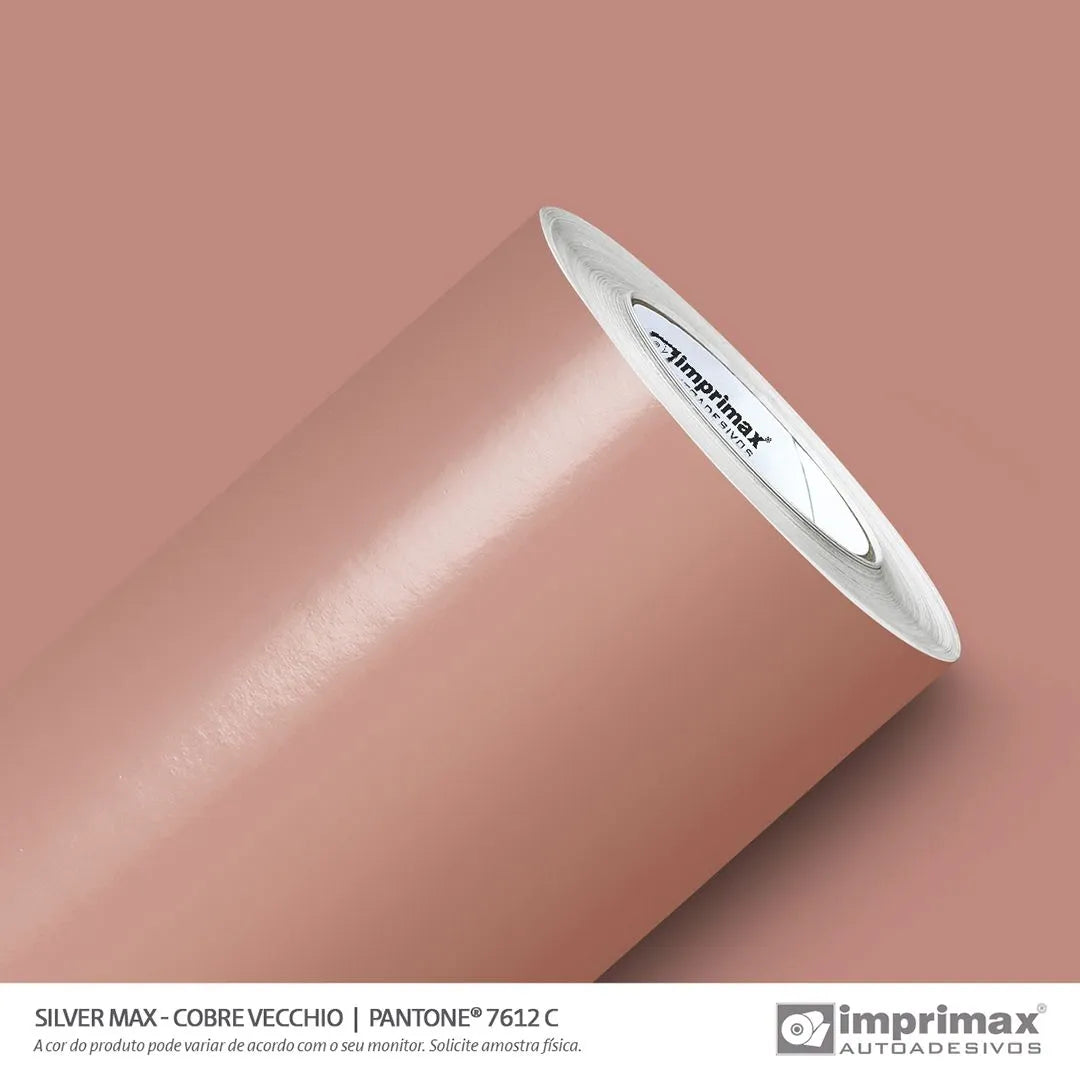 Adesivo Silver Max Cobre Vecchio Fosco Imprimax - Virtual Digital