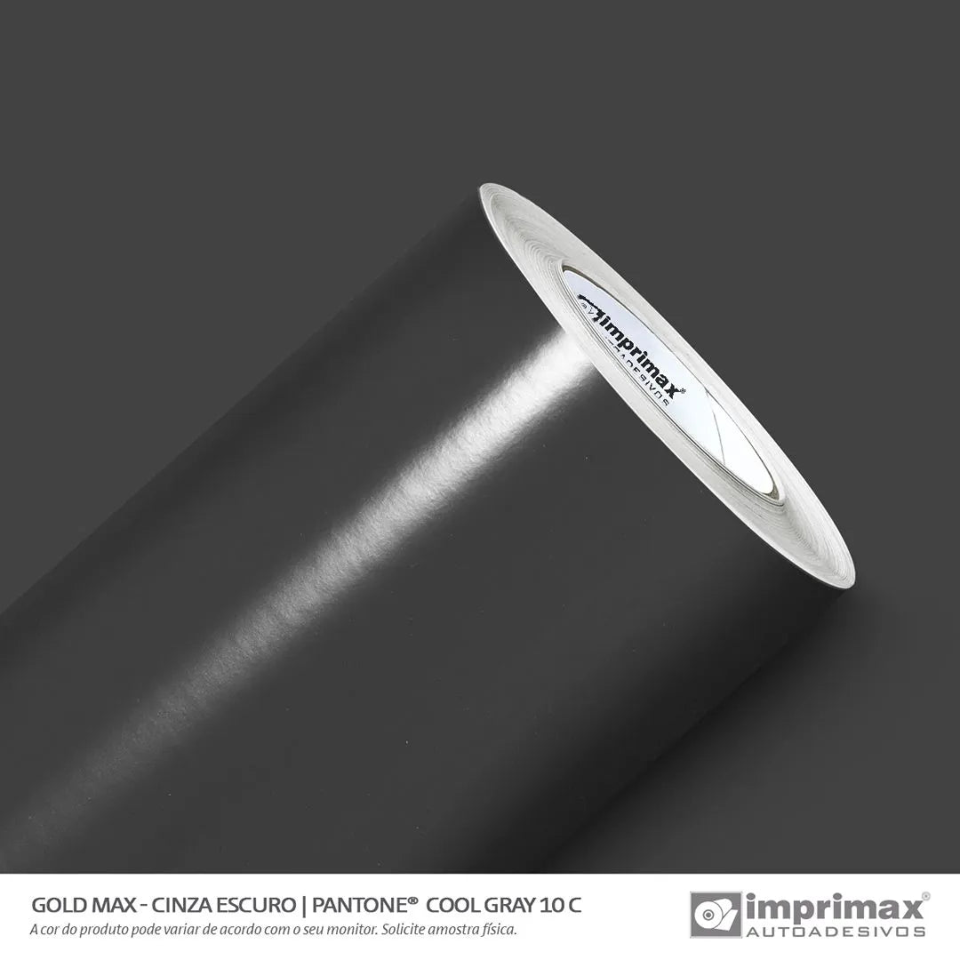 Adesivo Gold Max Cinza Escuro Imprimax - Virtual Digital