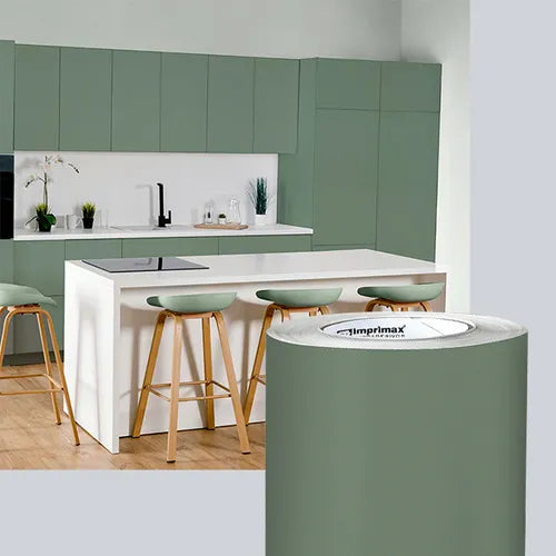 Adesivo Gold Max Satin Verde Frosty Imprimax - Virtual Digital