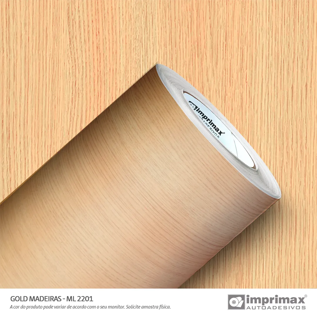 Adesivo Gold Madeira ML 2201 Imprimax - Virtual Digital
