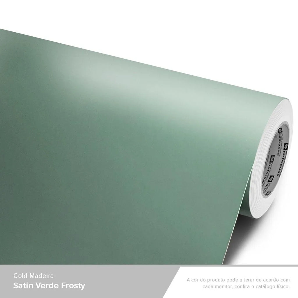 Adesivo Gold Max Satin Verde Frosty Imprimax - Virtual Digital