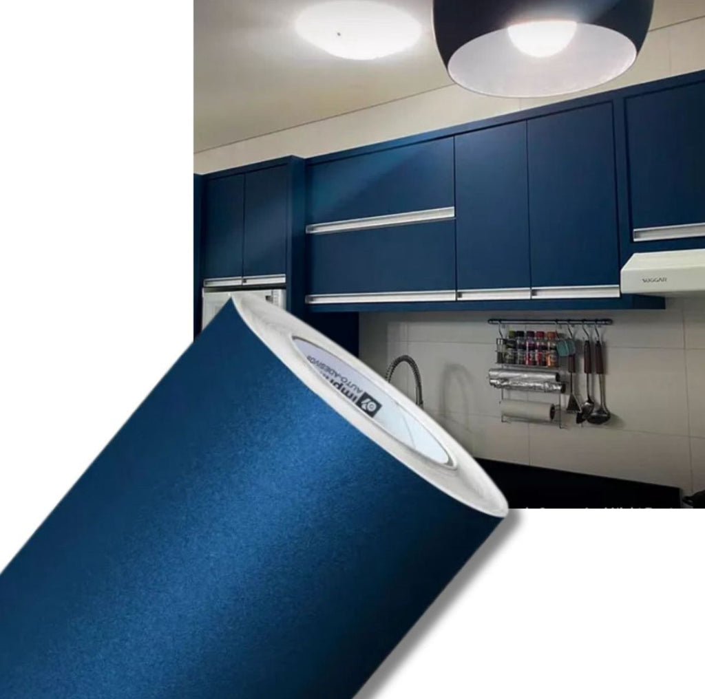 Adesivo Jateado Azul Petróleo Alltak - Auto - Virtual Digital