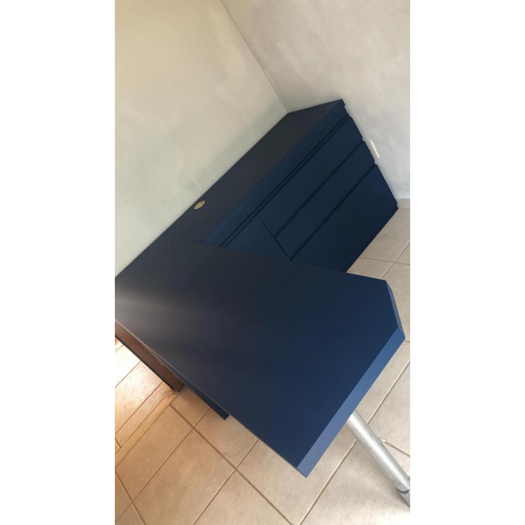 Adesivo Gold Madeira Satin Azul Petróleo Imprimax - Virtual Digital