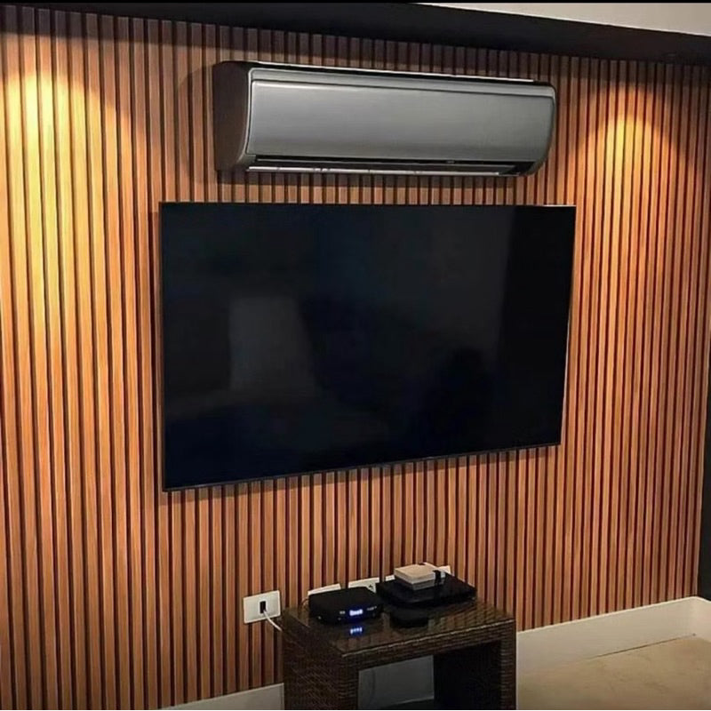 Vinil Adesivo Madeira Ripada Lugo - 1,22m Alltak - Virtual Digital