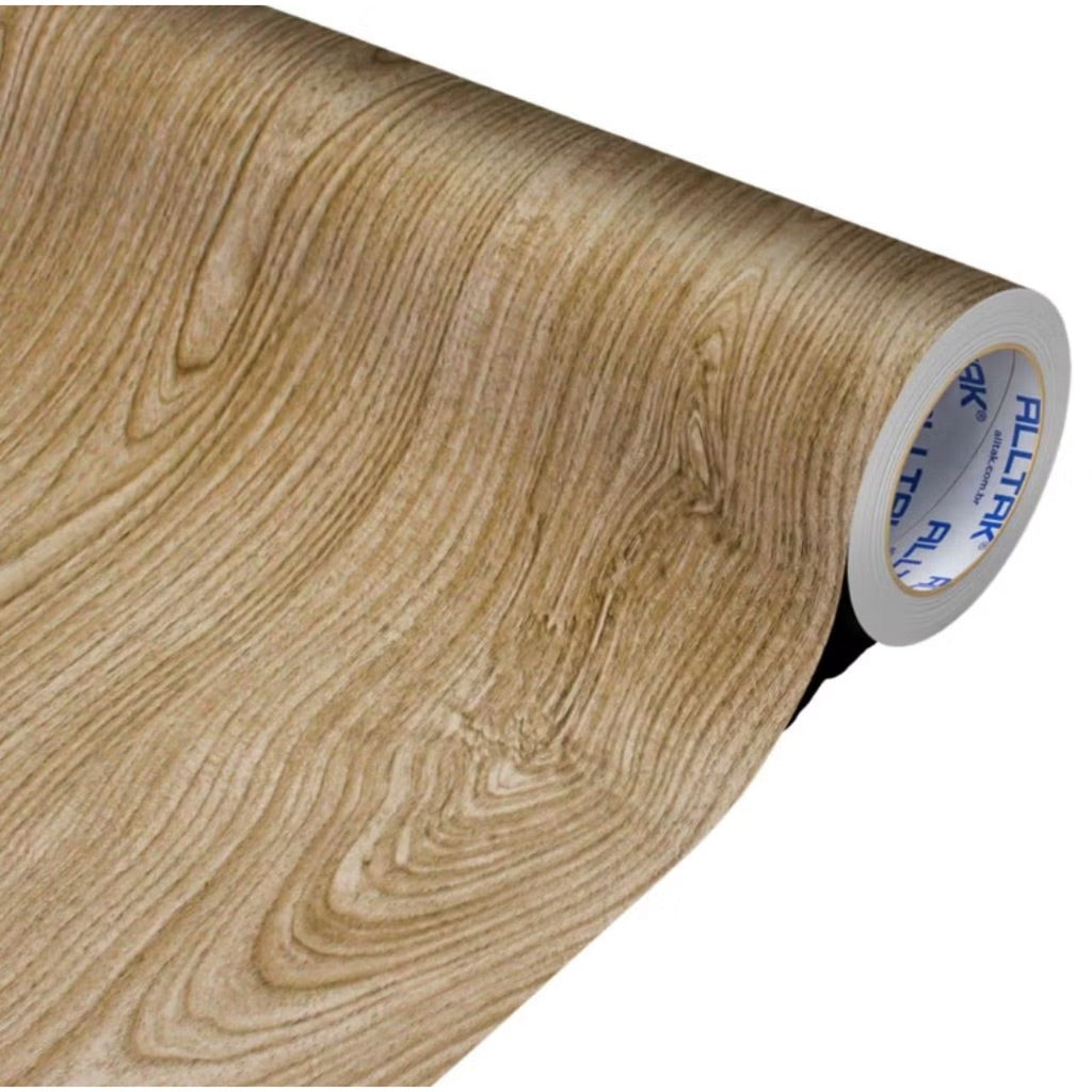 Vinil Adesivo Madeira Pamplona - 1,22m Alltak - Virtual Digital