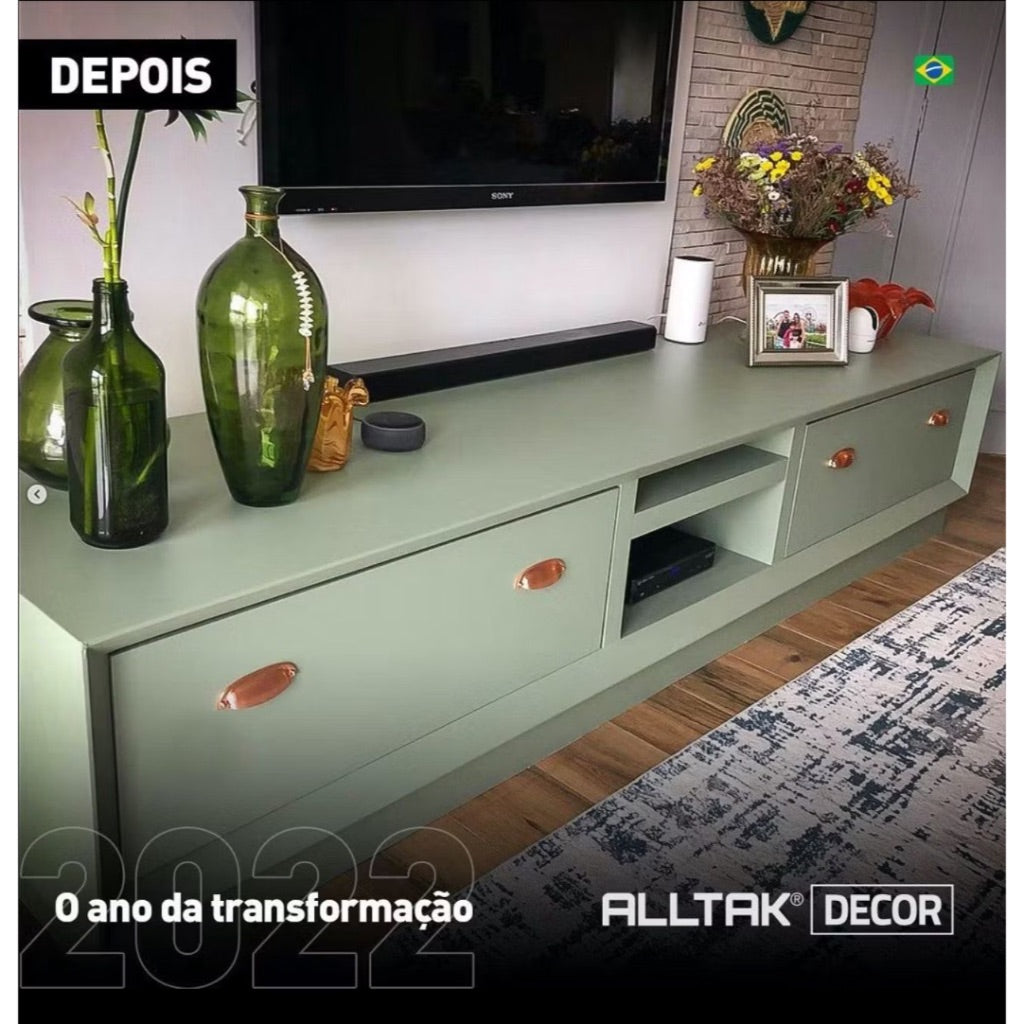 Adesivo Jateado Verde Primavera Alltak - Auto - Virtual Digital