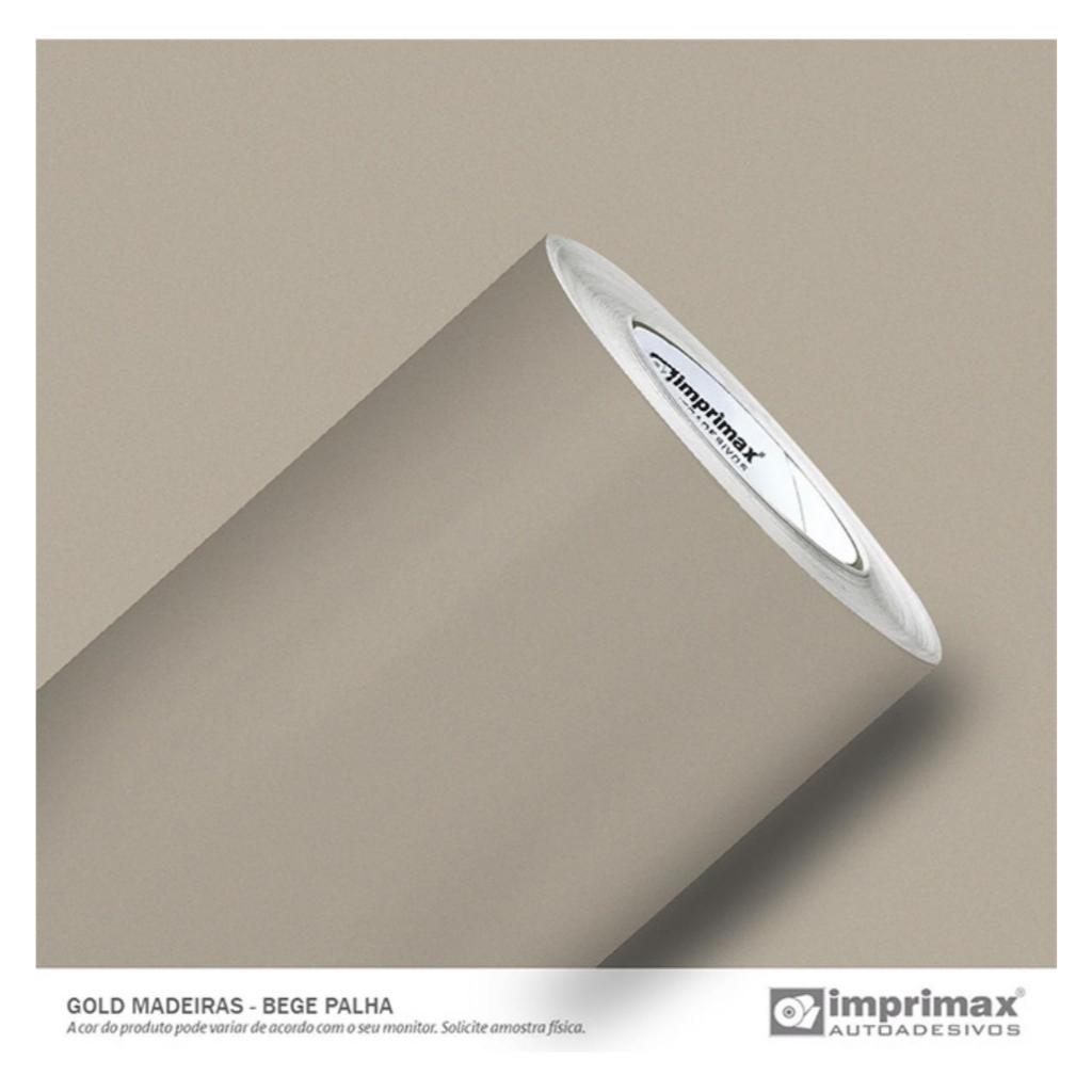 Adesivo Gold Madeira Satin Bege Palha Imprimax - Virtual Digital