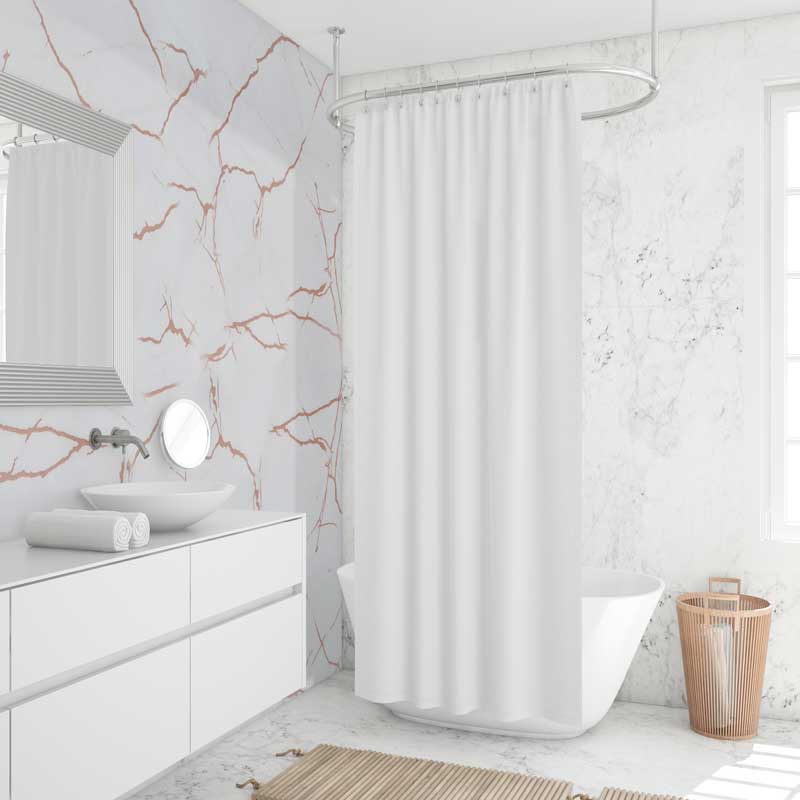 Vinil Adesivo Alltak Decor - Marmore Calacatta Oro Brilho 1,22m - Virtual Digital