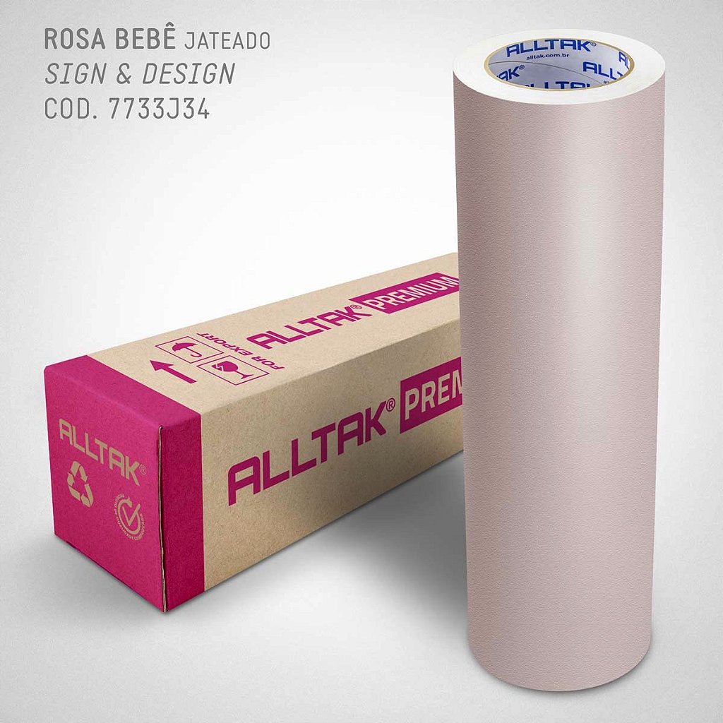 Jateado Rosa Bebê 1,38 Alltak - Auto - Virtual Digital
