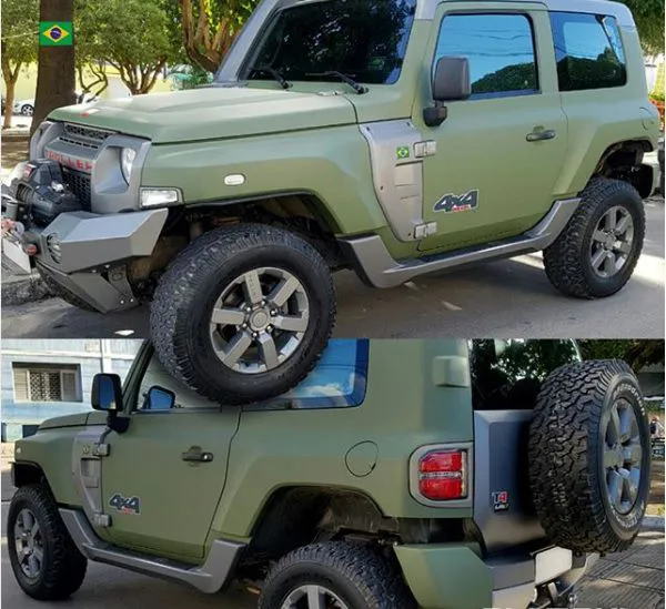 Adesivo Jateado Green Military Alltak (Verde Militar) - Auto - Virtual Digital