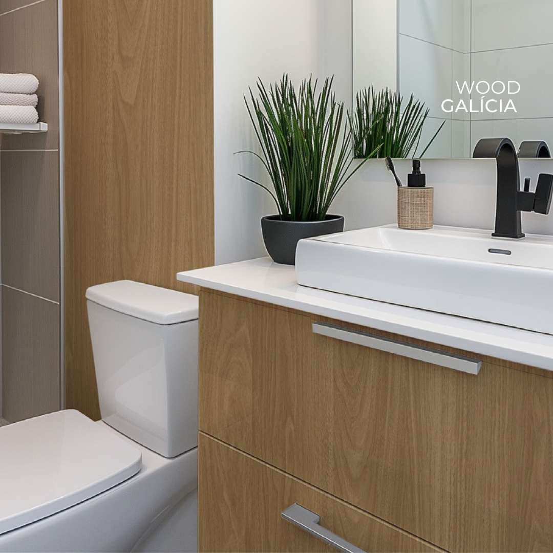 Vinil Adesivo Madeira Galicia - 1 x 1,22 - Alltak - Virtual Digital