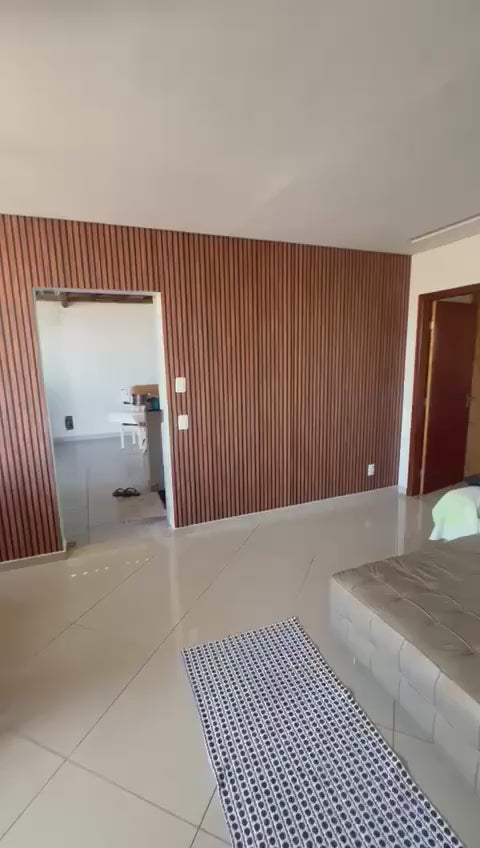 Vinil Adesivo Madeira Ripada Lugo - 1,22m Alltak