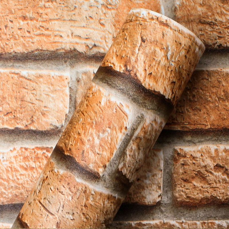 Vinil Adesivo Tijolo Vermelho - 1 x 1,22 - Alltak - Virtual Digital