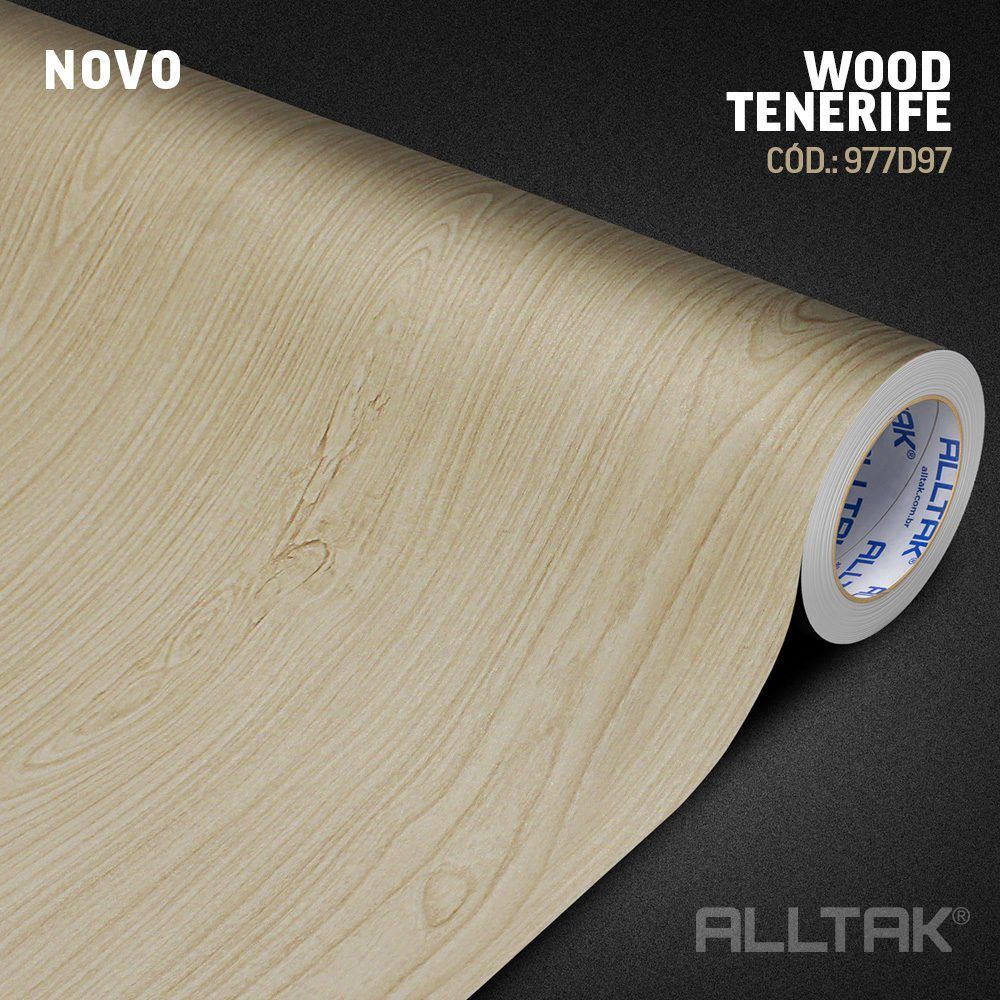 Vinil Adesivo Alltak Madeira - Tenerife 120cm - No Metro - Virtual Digital
